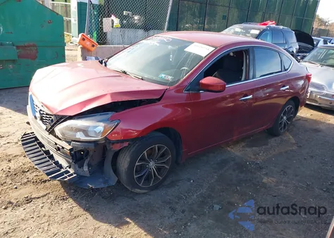 2017 Nissan Sentra Sv from USA, damaged, VIN 3N1AB7AP0HY228927